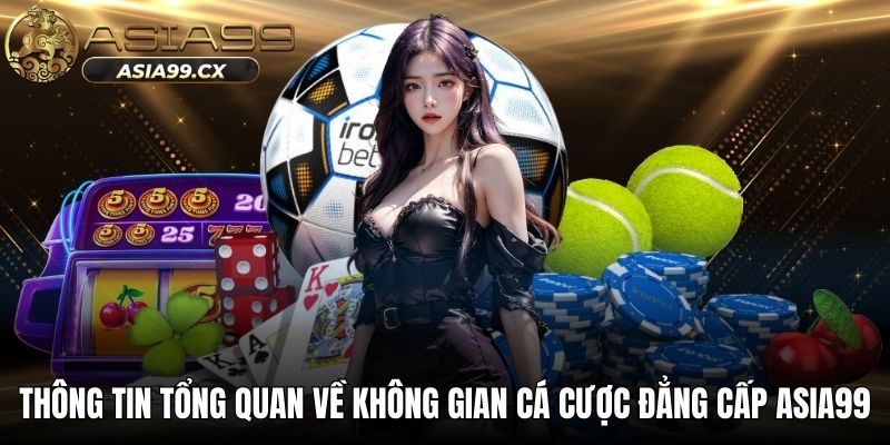 Thông tin tổng quan về không gian cá cược đẳng cấp ASIA99